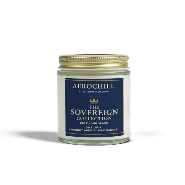 AeroChill™ Luxury Soy Candle | Sovereign Collection Premium Scented Candle